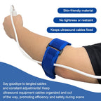 Ultrasound Probe Cable Brace Fits Arms Between 9" and 16" Circumference, 1 Pcs