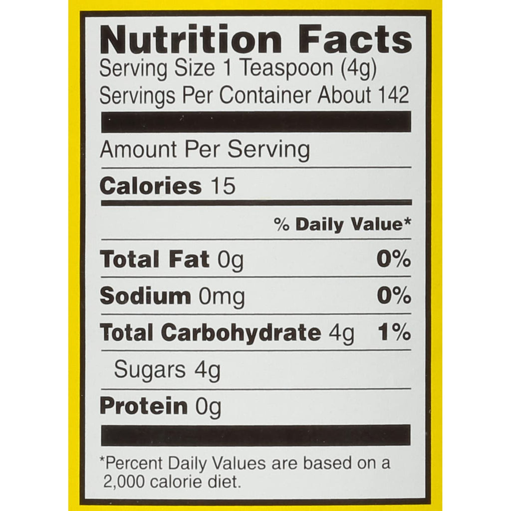 Granulated Sugar, 20 oz Canister, 3 Pack