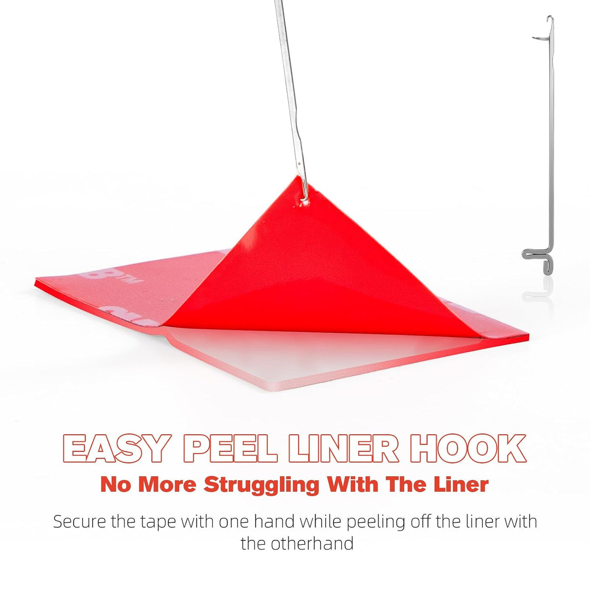 Double Sided Tape Heavy Duty VHB 0.5"×16.5ft Clear
