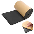 Sponge Neoprene Foam Padding Self Adhesive Foam Sheets, Black