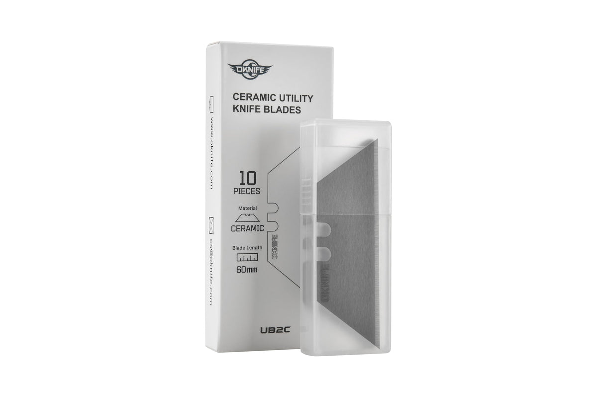 Ceramic Utility Knife Blades 10-Pack for U1, U1 Pro & U1 Ultra