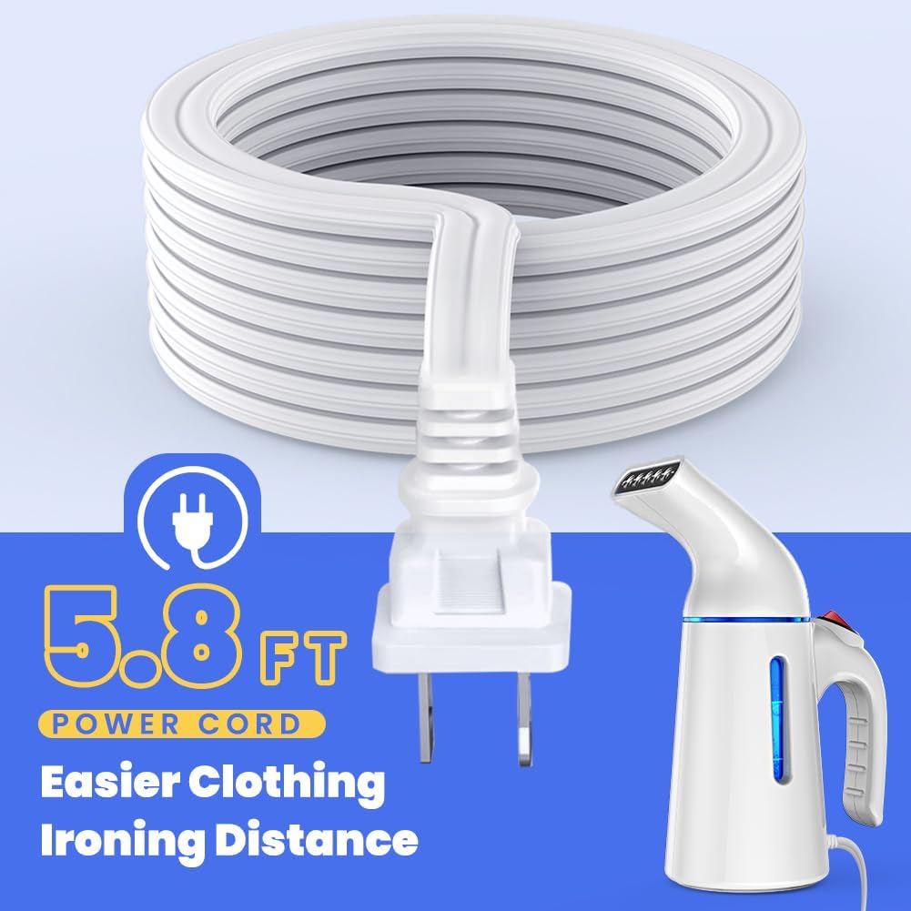 Steamer for Clothes 700W, Fast Heat-up in 40S Clothes Steamer | 120ML Water Tank, 25g/min Strong Penetrating Steam