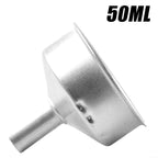 Moka Funnel Filter Replacement For Espresso Coffee, Moka Pot Funnel,Portable Espresso Maker Funnel Filter(50ML)