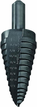 Lenox Tools Step Drill Bit, 1/2-Inch to 1-Inch with 3/8-Inch Shank (30882VB2)