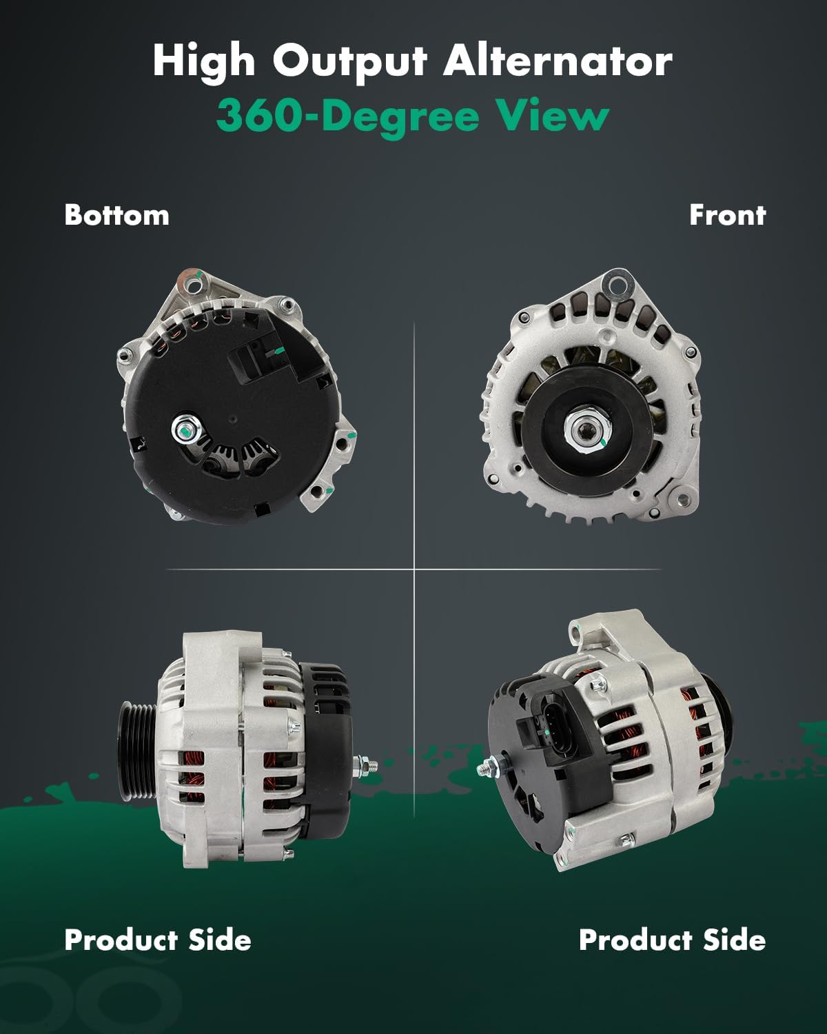 SCITOO 100A Alternator Fits For Chevrolet For S10 2.2L 1998-2003,8233