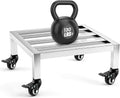 Dunnage Rack with Wheels 13.8" Long x 13.8" Wide, 3.9" Height