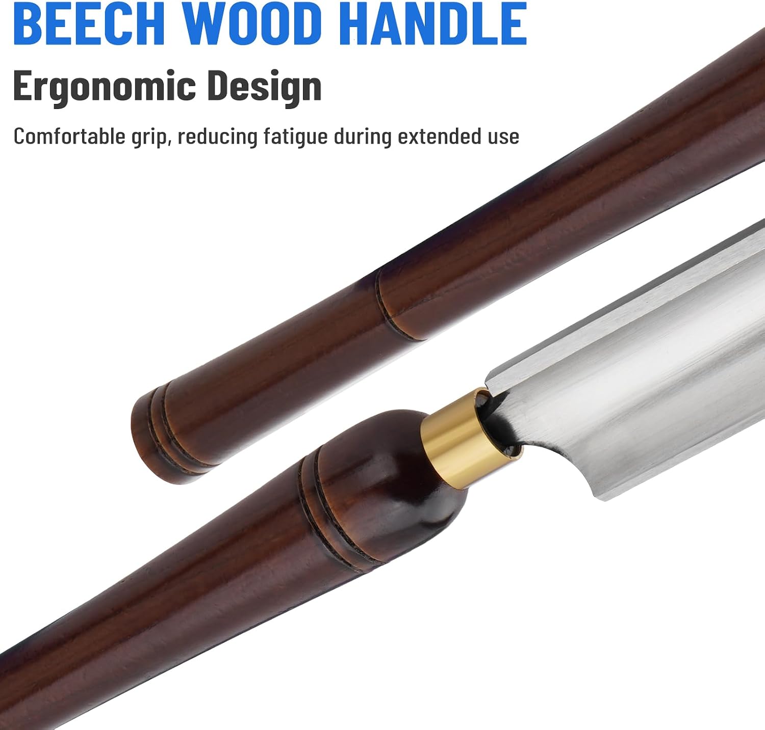 2-inch HSS Spindle Roughing Gouge Lathe Chisel for Rough Turning & Shaping | Wood Lathe Turning Tools For Woodturning