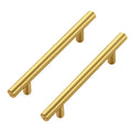 30 Pack Gold Cabinet Handles, 4 in Hole Center Cabinet Pulls