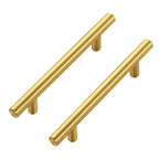 30 Pack Gold Cabinet Handles, 4 in Hole Center Cabinet Pulls