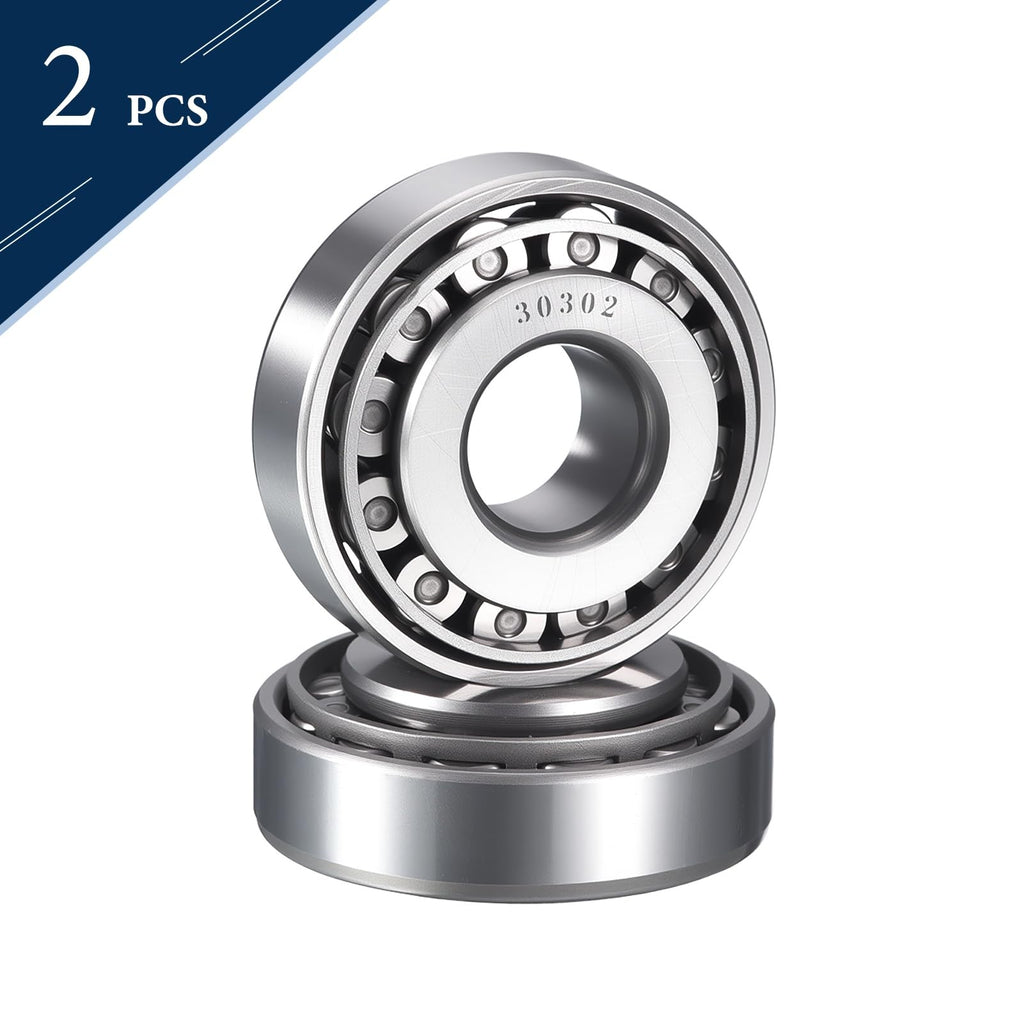 HIPicco 2 Pack 30306 Tapered Roller Bearing Cone and Cup Set