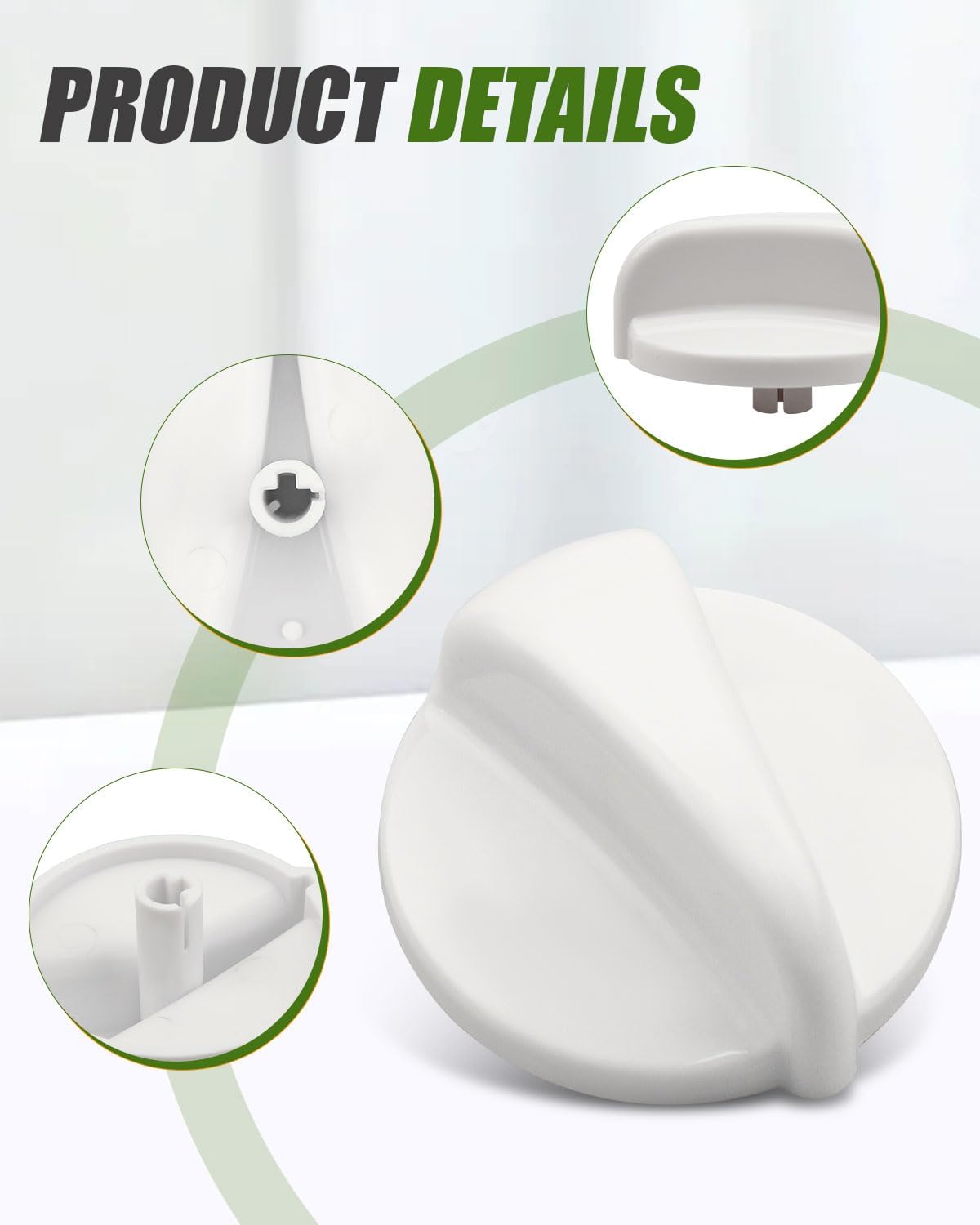 Stove knobs Fit for GE Hotpoint Stove Range Oven #WB03K10034 242680