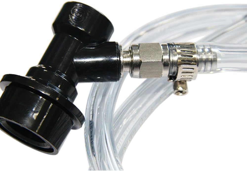 3/16" ball lock beer line assembly & 5/16" ball lock gas line assembly for beer making