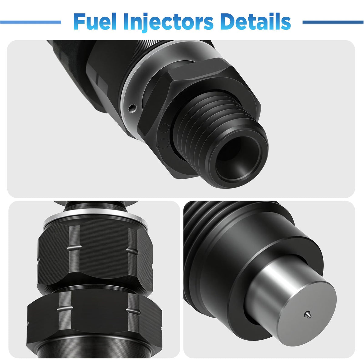 Fuel Injector Fit for Mitsubishi/Volvo/Doosan Engine