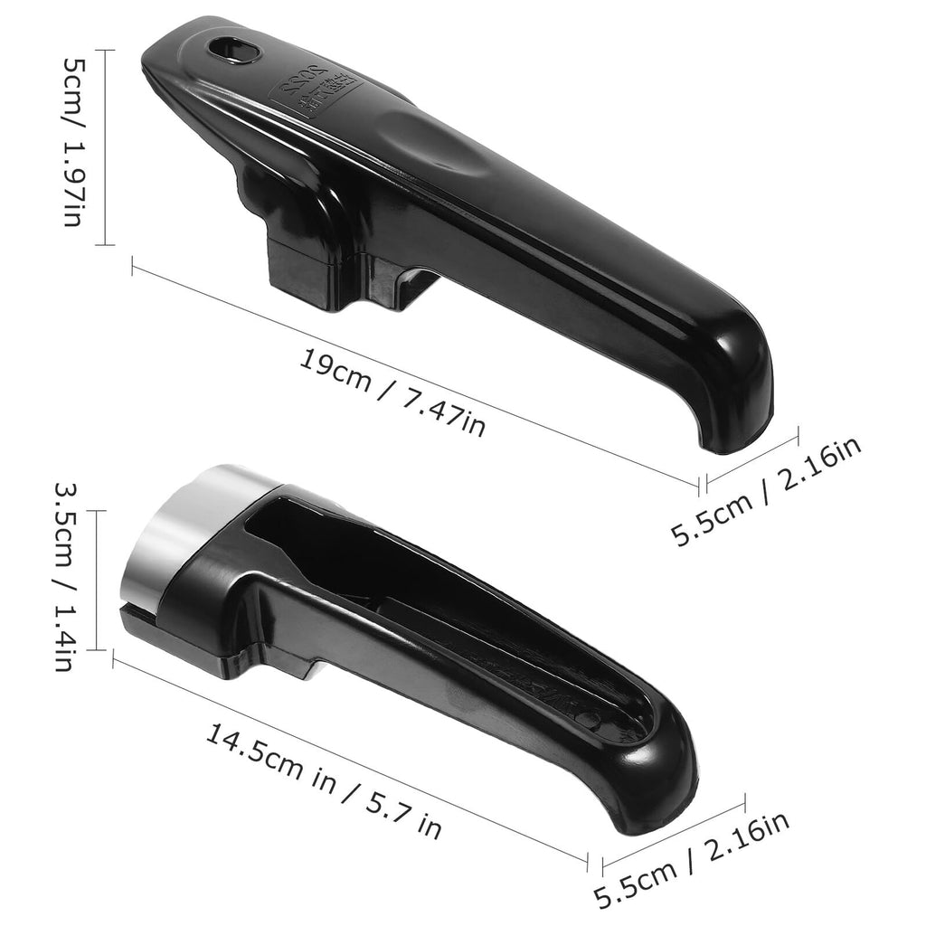 Pressure Cooker Handle Grip Black Plastic Replacement