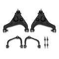 Thomletha 4WD Front Upper Lower Control Arms Sway Bar Links Kit