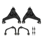 Thomletha 4WD Front Upper Lower Control Arms Sway Bar Links Kit