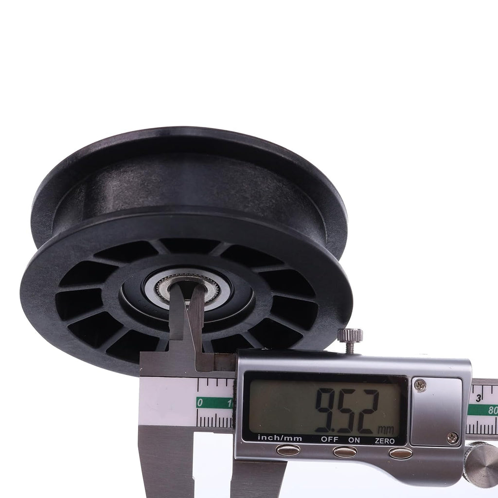 IEQFUE Idler Pulley 539110311 539-110311 Compatible with Husqvarna Cub Cadet EZ4217 EZ4824 EZ5224 RZ4219 RZ5424 &Sears Craftsman,AYP,Poulan,Poulan Pro,Roper