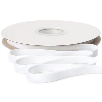 Polyester White Velvet Ribbon,3/8 Inches Continuous10-Yard Spool,Christmas Ribbon for Gift Wrapping,Floral Bouquets