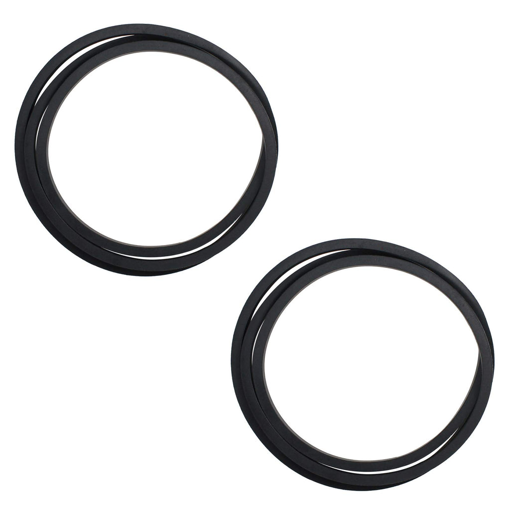 2X 130801 Ground Drive Belt Replacement for Craftsman 917275810 Tractor