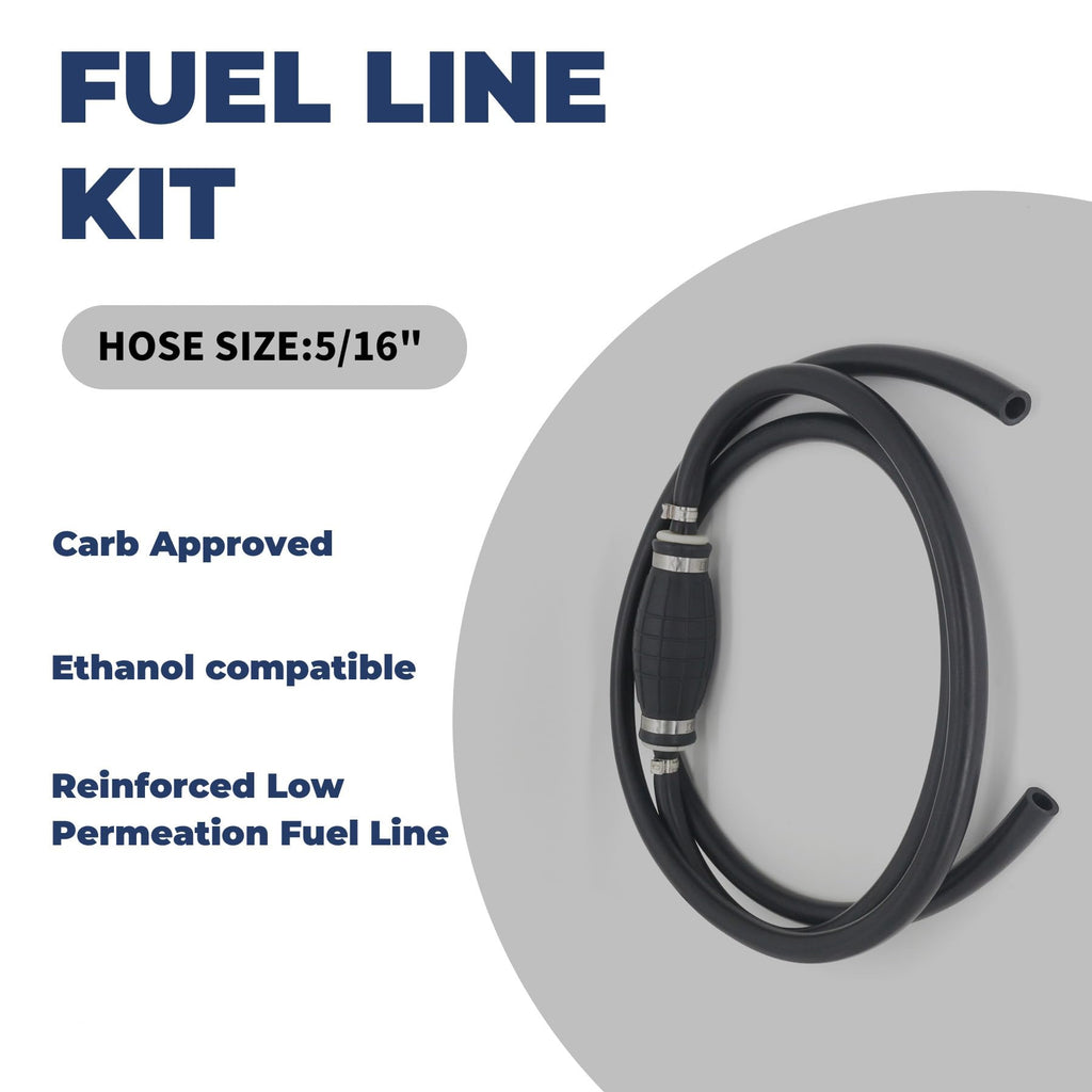 5/16" 7.5FT Outboard Fuel Line Kit for Suzuki Marine Boat Motors Engines