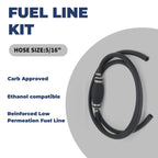 5/16" 7.5FT Outboard Fuel Line Kit for Suzuki Marine Boat Motors Engines