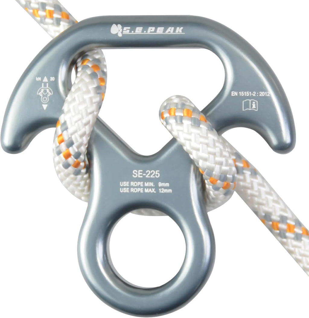 30kN/35kN/40kN Rescue Figure 8 Descender Climbing Gear Downhill Equipment Rigging Plate Rappeling Device for Rock