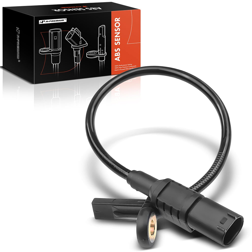 A-Premium Rear ABS Wheel Speed Sensor Compatible with Mercedes-Benz