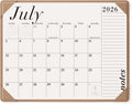Desk Calendar 2026-2027 with Desktop Mat, Large Desk Pad Calendar From July 2026 to December 2027 22x17 inch, Desk