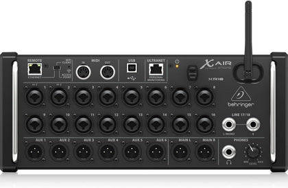 X AIR XR18 18-Channel, 12-Bus Digital Mixer for iPad/Android Tablets with 16 Programmable Midas Preamps, Integrated
