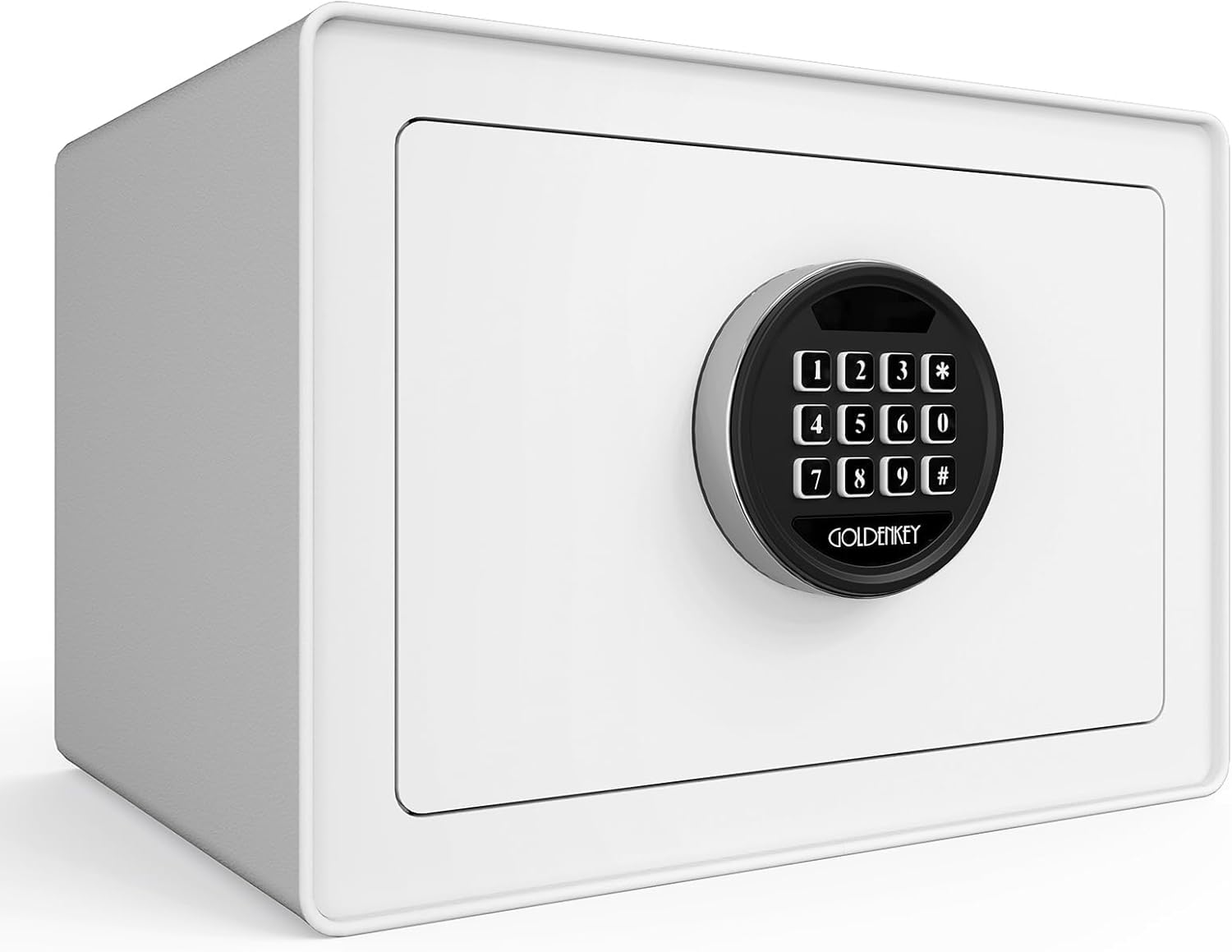 Luxury Digital Jewelry Safe with Keypad for Home, Small Safe box for Document, Money, Soft Velvet Lining&Removable