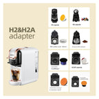 Compatible for HiBREW, Compatible for Nespresso H2A Adapter
