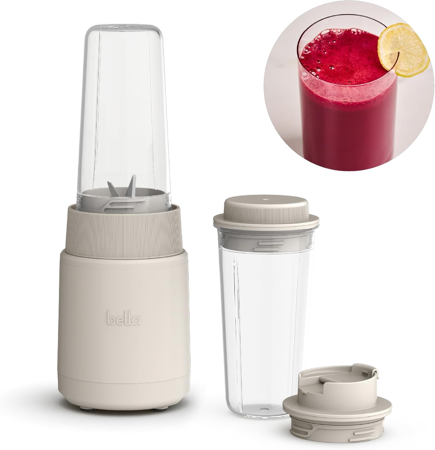 Rocket Blender 6-Piece Set with Stacking Cups, Oatmilk