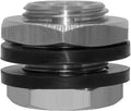 Beduan Stainless 1/4" NPT Female Bulkhead Coupler Thru-bulk Pipe Fitting (Full Female Thread)