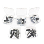 50Pcs 5 Values 74HCxx Series Logic IC Assortment Kit - IC Socket - 74HC00 74HC02 74HC04 74HC08 74HC32 Logic IC Chip IC Assortment Kit