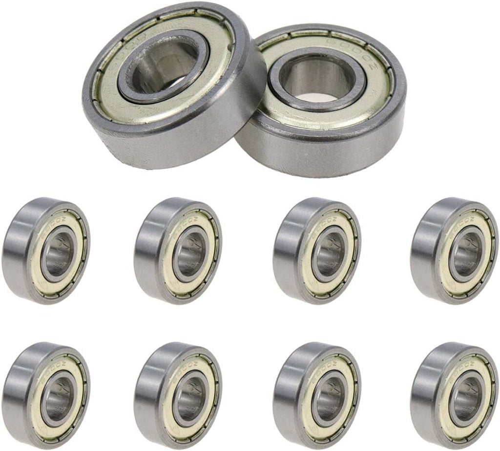 6000Z Double Shielded Ball Bearings 26 x 10 x 8mm - 10pcs