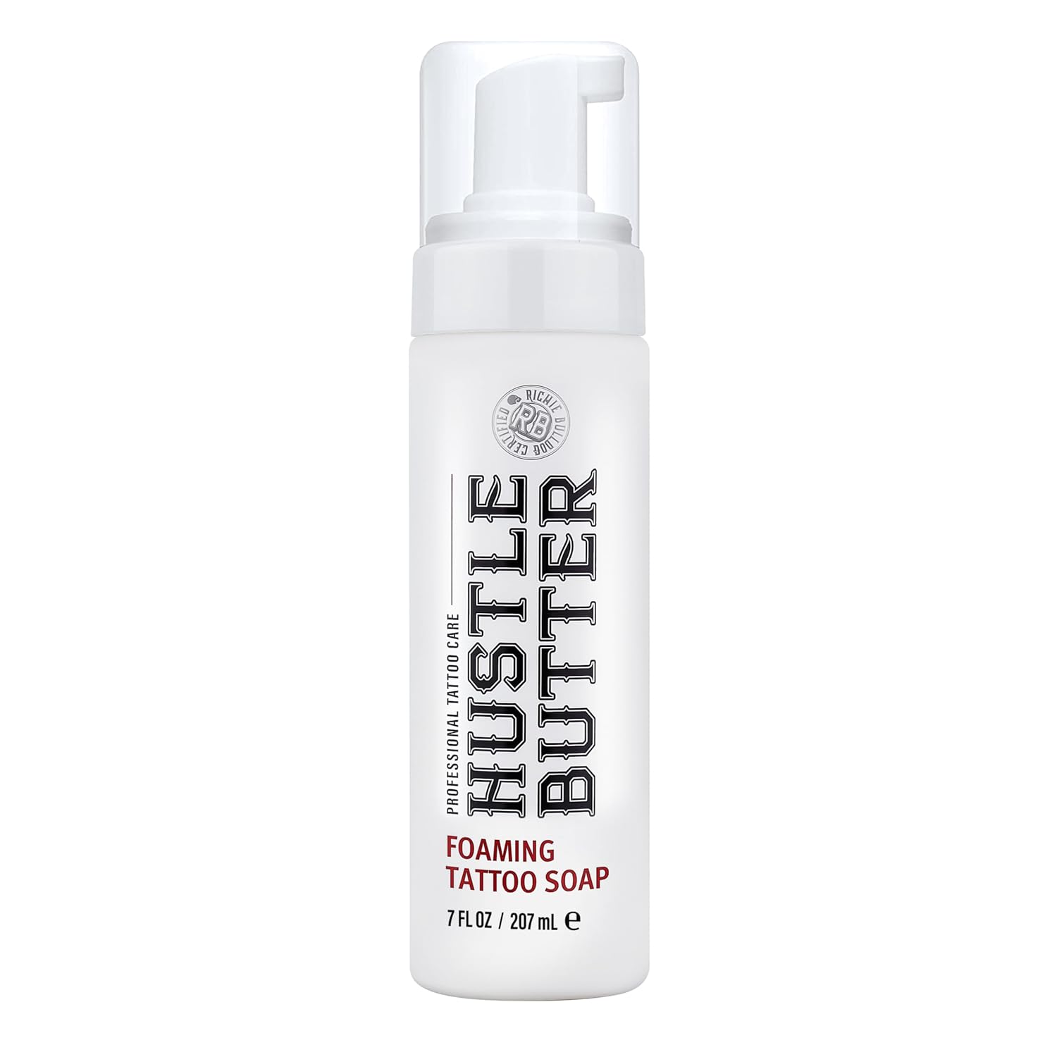 Hustle Bubbles Tattoo Aftercare Tattoo Soap - Dermatologist Tested Cleanser To Clean New Tattoos & Piercings