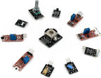 37 in 1 Sensor Module Kit for Arduino Starters - Sensor Kit DIY for Raspberry Pi Mega2560 UNO R3 Nano Including Tutorial in USB Flash Driver