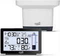 Digital Rain Gauge Outdoor with Thermometer, Self-Emptying Wireless Rain Gauges Outdoors Best Rated, High Precision