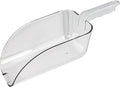 Polycarbonate Plastic Utility Ice Scoop, Clear, 64 oz