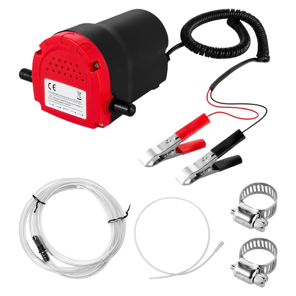 VMCMJ Oil Pump, 12V 60W Fluid Extractor Tool, Red
