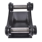A Pair Bucket Ear Attachment Weld on 45mm 10 1/4" C-C, Compatible with Cat 305 306 Mini Excavator, Heavy-Duty Powder Coated Alloy Steel Bucket Attachment, Mini Excavator Accessories Mustrod