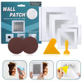 4" 6" 8" (Two of Each) Drywall Patch Kit, Sheetrock Repair Kit | Plasterboard Patch, Safe Mend Plaster Repair Kit