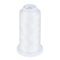 100% Cotton Thread 1641 Yards White for Sewing Quilting