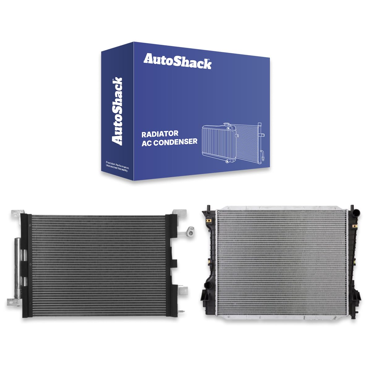 AutoShack Radiator & A/C Condenser Kit