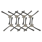 8pcs Replacement Side Brushes for ROPVACNIC A1 Robot Vacuum Cleaner, Sturdy Plastic Nylon Edge Cleaning Accessories, Gray