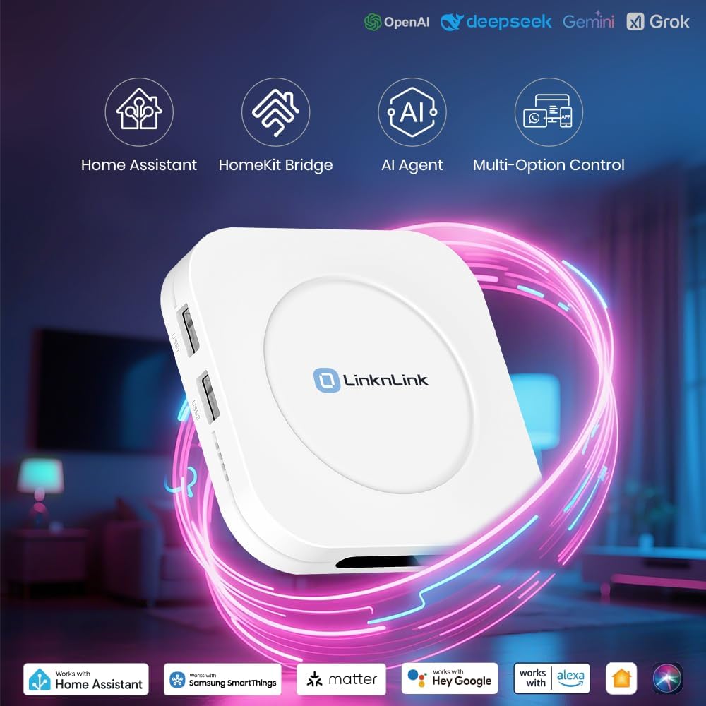 iSG Box SE Smart Home Gateway, Local Automation with Integrated Home Assistant & HomeKit Bridge, Expand with