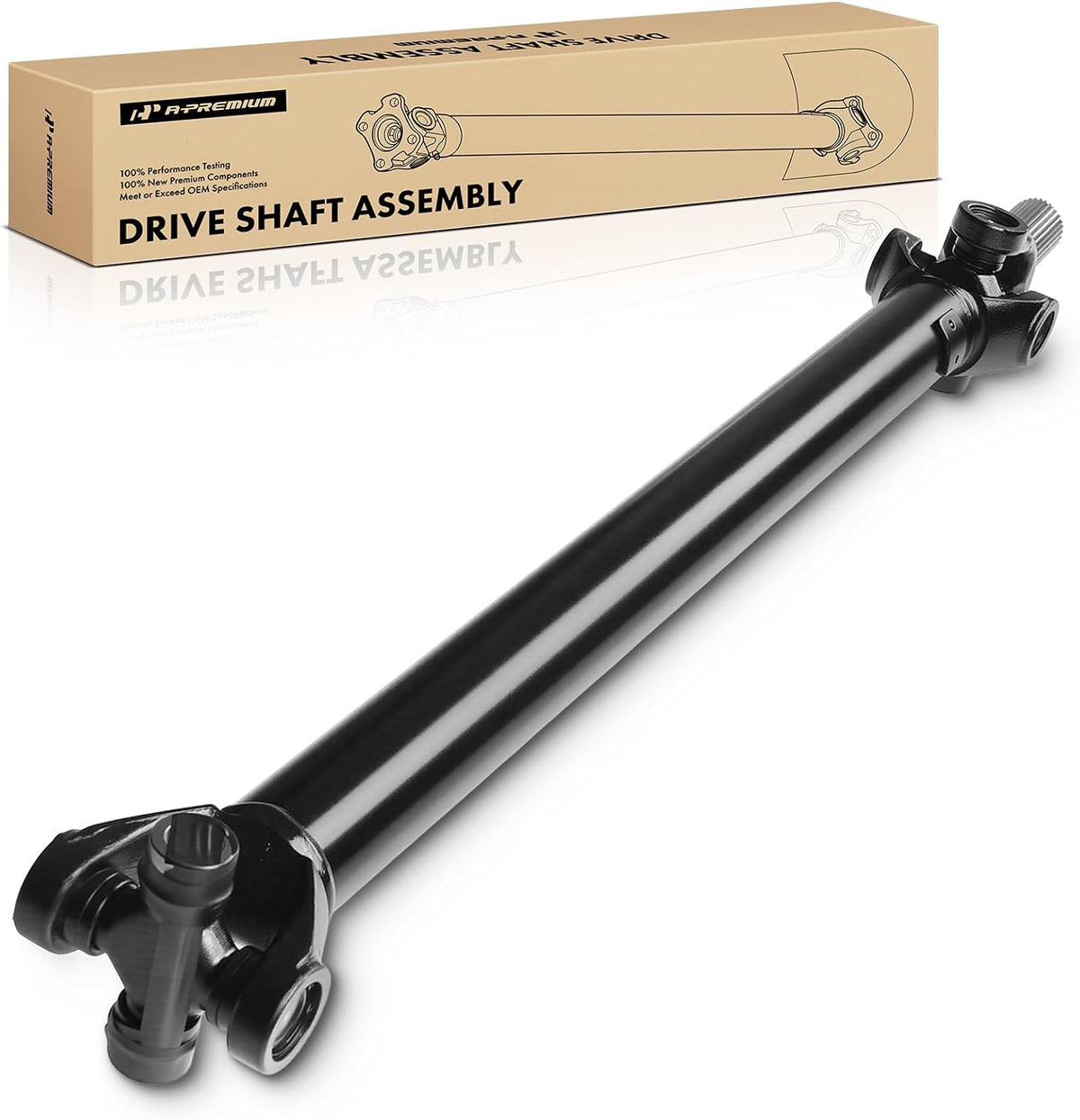 A-Premium 37.28" Front Drive Shaft Assembly Compatible with Chevrolet, GMC