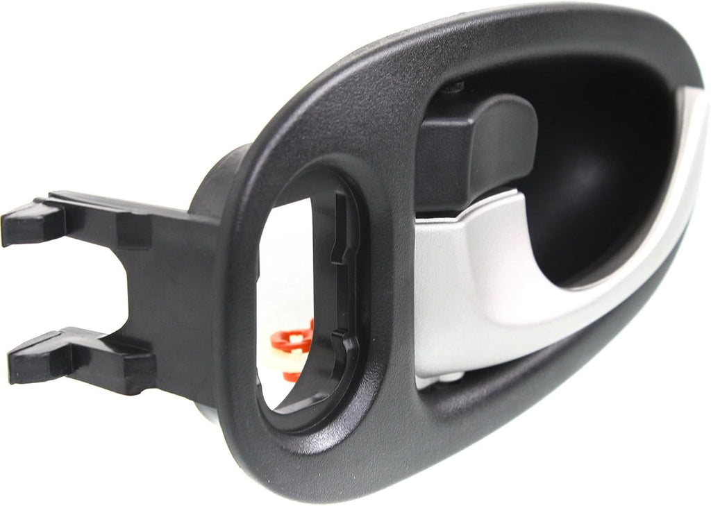 Garage-Pro Interior Door Handle Compatible with 2002-2005 Saturn Vue Front, Driver Side Black Bezel with Silver Lever