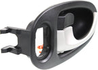 Garage-Pro Interior Door Handle Compatible with 2002-2005 Saturn Vue Front, Driver Side Black Bezel with Silver Lever