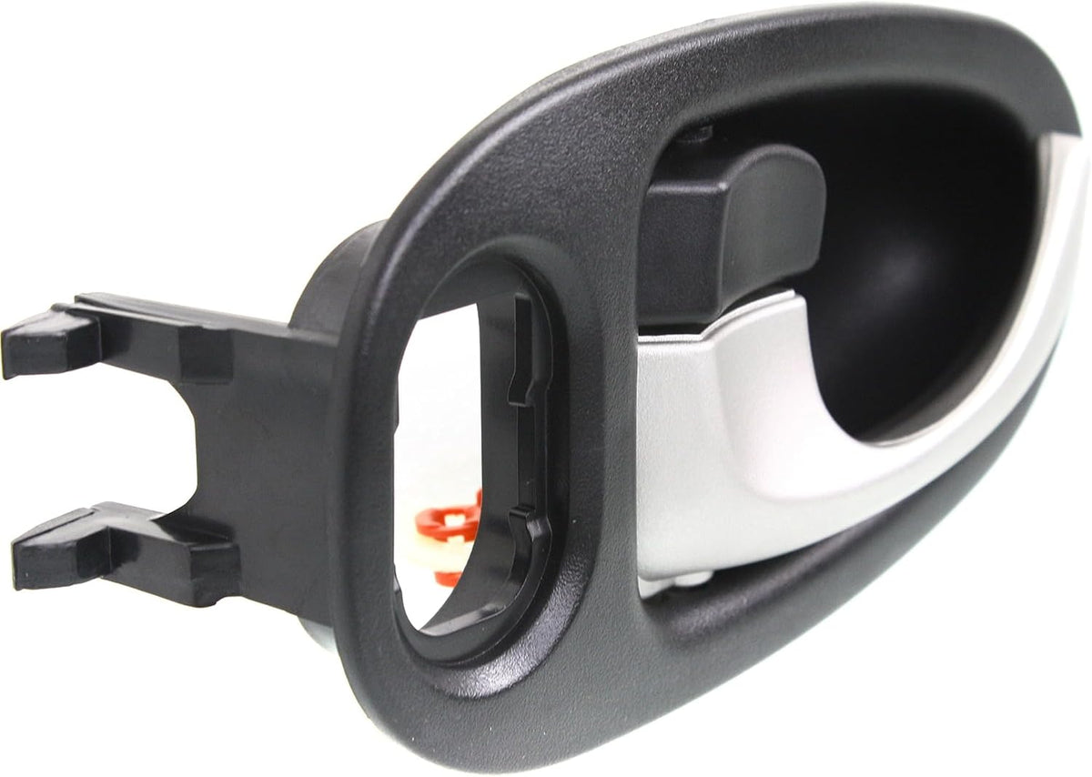 Garage-Pro Interior Door Handle Compatible with 2002-2005 Saturn Vue Front, Driver Side Black Bezel with Silver Lever